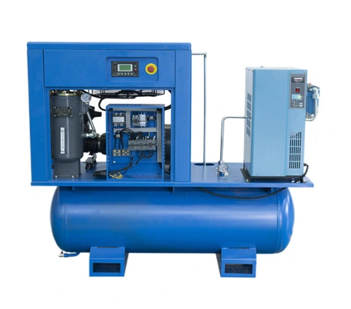 Combined Fixed Speed Screw Air Compressor